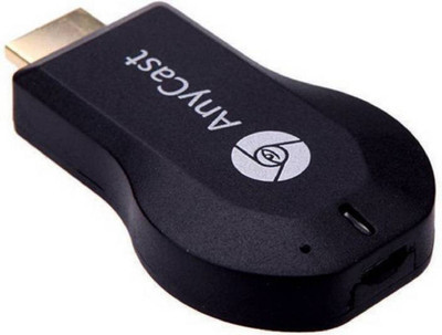

comp gravit Anycast wifi HDMI Dongle Wireless Display Media Streaming Device (Whaite & Black) Media Streaming Device(Black)