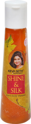 

KEYA SETH AROMATHERAPY Shine & Silk 3-in-1 Honey Shampoo ,100ml(100 ml)