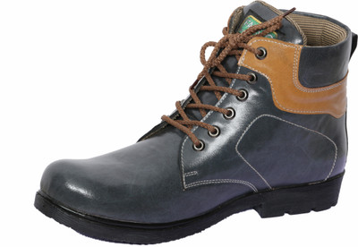 

MOONSTER Stylish Casual Outdoor Boots For Mens And Boys Boots For Men(Blue