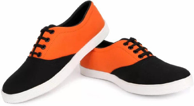 

neoprane footwear Sneakers For Men(Orange