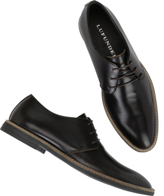 

LUFUNDER MEN'S DERBY SHOES Derby For Men(Brown