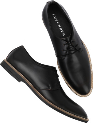 

lufunder Party Wear Party Wear For Men(Black
