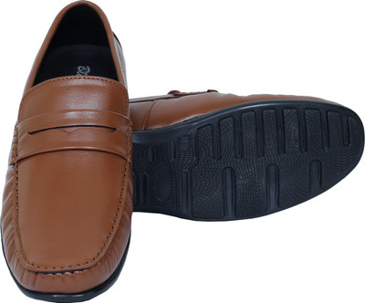 

Blacktarot Blacktarot Semi Formal Shoe in Color Black For Mens Slip On For Men(Brown