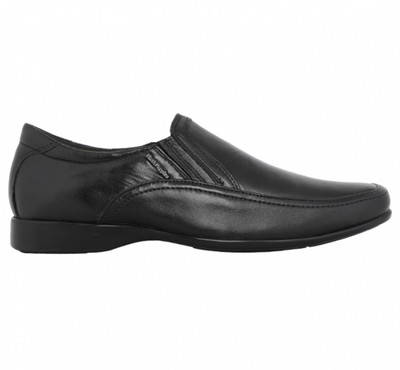 

Hush Puppies Premium Leather Slip On For Men(Black