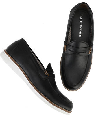 

lufunder Loafers Loafers For Men(Black