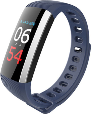 

OWO G19 Blue Blood Pressure, Blood Oxygen and Heart Rate Smart Band(Blue Strap, Size : Free)