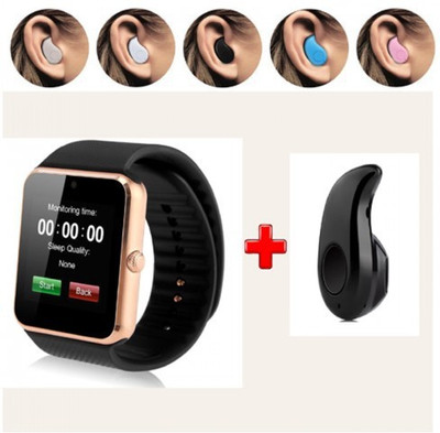 

Style Maniac A15 Smartwatch with SIM card slot, 32Gb Memory card slot and Fitness Tracker Smartwatch & Kaju Bluetooth Bluetooth Headset with Mic (Black, In the Ear) BLACK Smartwatch(Black Strap ONE SIZE)