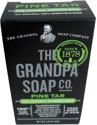 

Grandpa's Tar Soap - 3.25 oz Bar (6 Pack)(92 g, Pack of 6)