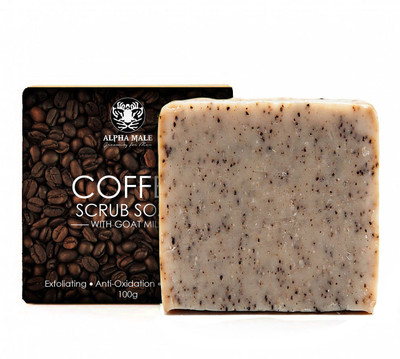 

Alpha Male Grooming Coffee Scrub Soap(100 g)