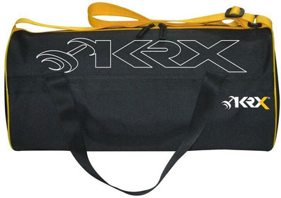 

KRX Storm 3.0 Gym Bag(Black, Kit Bag, Yellow