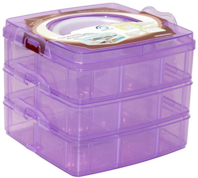 

HOKIPO 1 Pc Multi Utility Purple Storage Box(Purple)