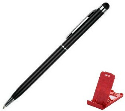 

Freya ADJUSTABLE MOBILE STAND HOLDER WITH 2 In 1 Ball Pen For Touch Screen Mobile Phones And Tablets All Ipads ,Smart Phones Stylus(Multicolor)