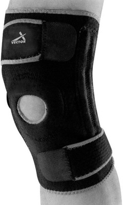 

Vector X Reinforced Open Patella Knee Support (Free Size, Grey)