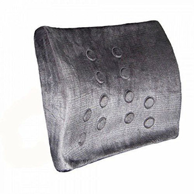 

Shrih Orthopedic Lumbar Back Rest Cushion With Power Magnets Lumbar Support (, Grey