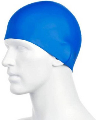 

Mnr Enterprises Silicon Swimming Cap(Blue, Pack of 1), Multi color
