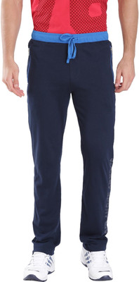 Jockey Solid Men Blue Track Pants