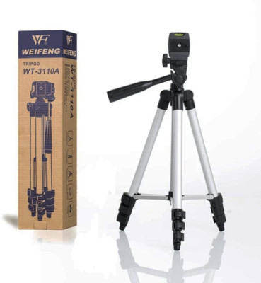 

Padraig 3110 N - Professional Tripod (Silver, Black ) Tripod Kit(Silver, Supports Up to 1500 g)