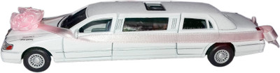 

kidoz kingdom LOVE LIMOUSINE SCALE MODEL CAR 1:38(White)
