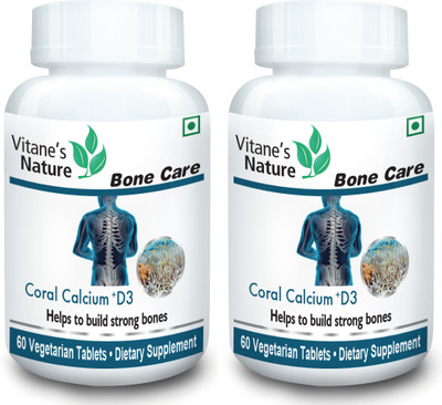 

Vitane Bone Care Combo Pack - Coral Calcium And Vitamin D3(120)