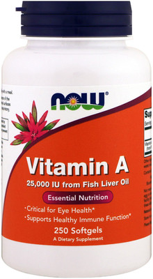 

Now Foods Vitamin A- 250 Softgels(250 No)
