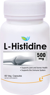 

Biotrex Nutraceuticals L-Histidine 500mg(60 mg)