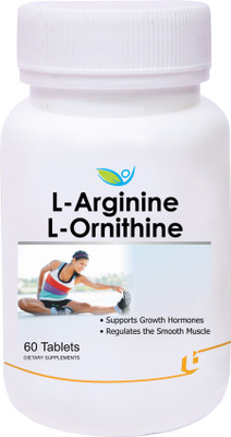 

biotrex nutraceuticals L-Arginine + L-Ornithine 1500mg(60 No)