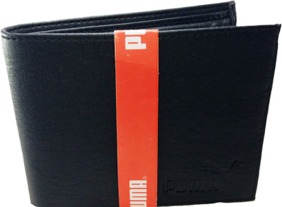 

Puma Men Black Artificial Leather Wallet(3 Card Slots)