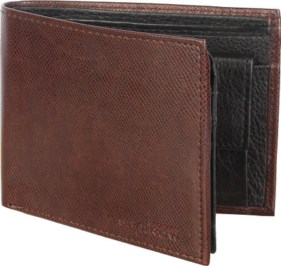 

Spairow Men Brown, Black Genuine Leather Wallet(6 Card Slots)