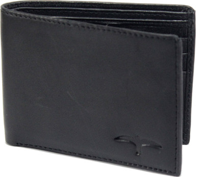

BULLFINCH Men Formal, Casual Black Genuine Leather Wallet(5 Card Slots)