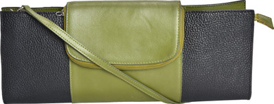 

Bagatella Girls Black, Green Genuine Leather Wallet