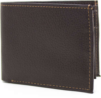 

Nietz Boys Black Genuine Leather Wallet(10 Card Slots)