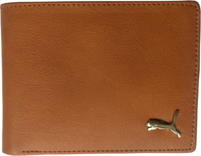 

Puma Men Tan Genuine Leather Wallet(4 Card Slots)
