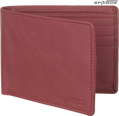 

Spairow Men Casual, Formal Red Artificial Leather Wallet(6 Card Slots)