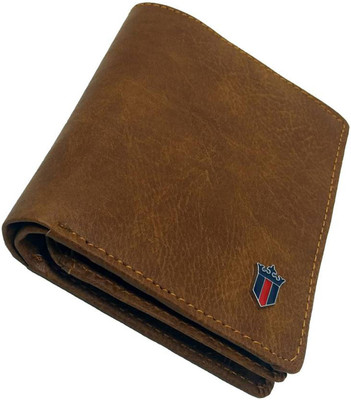 

Wildmount Boys Tan Genuine Leather Wallet(6 Card Slots)