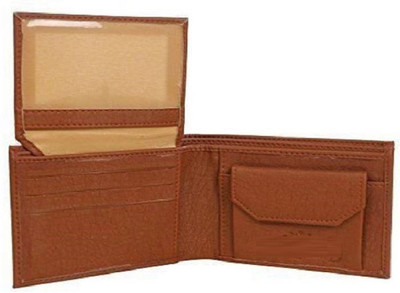 

e mall Men Tan Artificial Leather Wallet(11 Card Slots), Brown