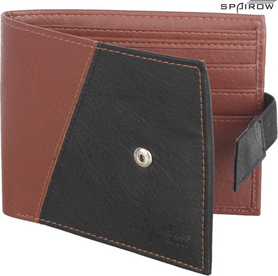 

Spairow Men Brown Artificial Leather Wallet(6 Card Slots)