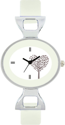 

AB Grey Heart Tree Printed Dial Watch - For Girls