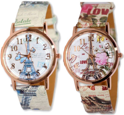 

iconfashion New Stylish Leather Strap for lovers watches NA Watch - For Women