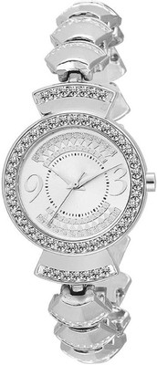 

Montres New Designer Stylish Braslate Diamond Fancy Belt Black Women Watch - For Girls