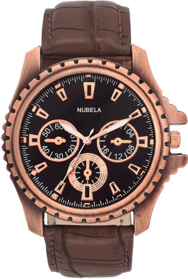 NUBELA New Casual Analog Brown Colour Watch - For Boys