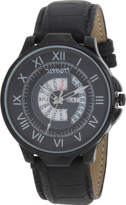 

DARRIOTT 03 BLACK DIAL DAY&DATE STYLISH WATCH Watch - For Men