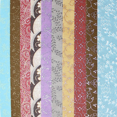 Tootpado A4 Non Woven Craft Paper 1mm Thick 10 Designs 20 Sheets - (CPPS145)