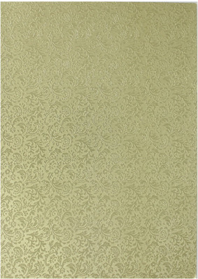 Tootpado A3 Metallic Card Stock Golden Honeyflo - Pack of 10 (CPPS130) - Craft Paper