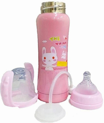 

Croox Baby Sipper -180ML Thermal Insulation Stainless Steel Baby Feeding Bottle - (180 ml, Pink) - 180 ml(Pink)