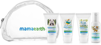 

A Mamaearth Travel Essentials Kit for Babies(White)