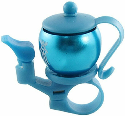 

fastped Durable Aluminium alloy Teapot Shaped Bicycle Bell blue Bell(Blue)