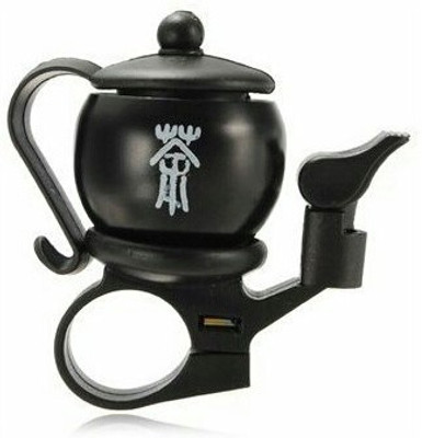 

fastped Durable Aluminium alloy black-color Teapot Shaped Bicycle Bell Bell(Black)