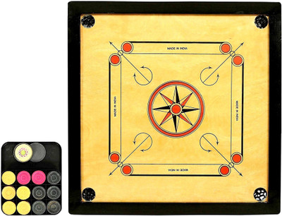 

Sunshine international Wooden Carrom Board - 26 Inches Board Game