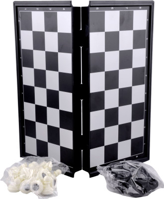 

Kidzfan BuyerFan Magnetic Chess Board Set | Educational Toy for Kids and Adults Gameplay | 10 inch Board Game