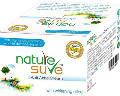 

Nature Sure Herbal Anti-Acne Cream with Anti-Ageing Wrinkle Defense System – 50gm(50 g)